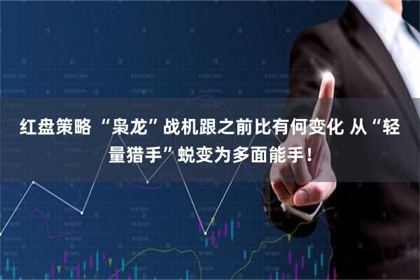 红盘策略 “枭龙”战机跟之前比有何变化 从“轻量猎手”蜕变为多面能手！