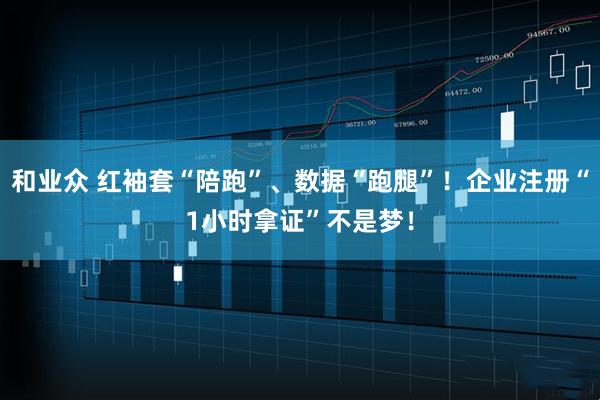 和业众 红袖套“陪跑”、数据“跑腿”！企业注册“1小时拿证”不是梦！